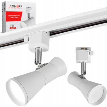 Bodové svítidlo Liniový lištový reflektor LED GU10, bílé bodové svítidlo na lištu