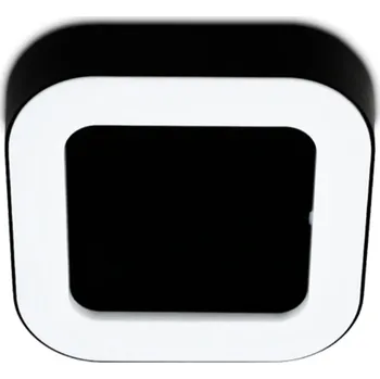 Stropní Svítidlo čtvercový GOLED 20 x 4,4 cm bílý, černý