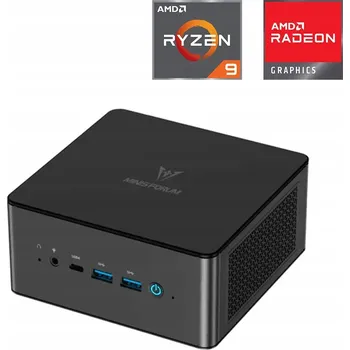 Stolní počítač Počítač Mini PC AMD Ryzen 9 DDR5 64GB PCIe 4.0 SSD 1 TB Radeon 780M
