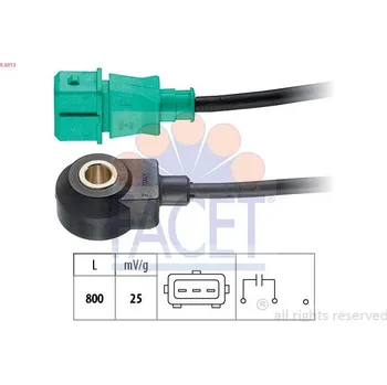 Čidlo automobilu Senzor klepání FACET 9.3013