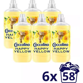 Přípravek na praní COCCOLINO Happy Yellow 6× 1,450 l
