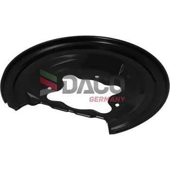Brzdový systém Ochranný plech proti rozstřikování, brzdový kotouč DACO 611207