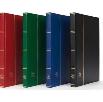 Obal pro sběratelský předmět Album BASIC pro známky, 32 bílých stran, A4 Leuchtturm Barva: Červená