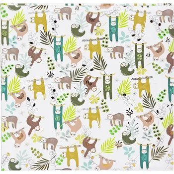 Fotoalbum ALBUM na fotografie pro miminko k nalepování - lenochodi - 60 stran - kvalita GOLDBUCH