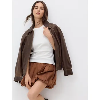 Dámské kraťasy Reserved - Šortky balónového střihu - hnědá - 7397Y-88X - 7397Y-88X-XS