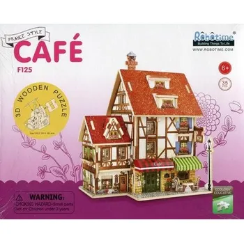 Dřevěná hračka Dřevěná kavárna