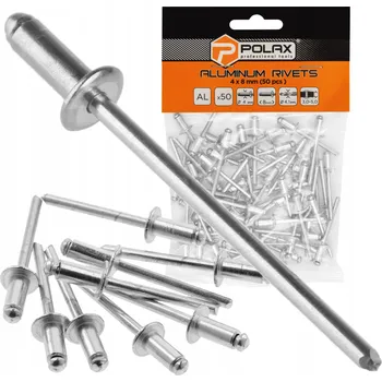 Nýt Hliníkové slepé nýty 4 x 8 mm (50 ks )