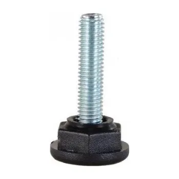 Nivelační přístroj Nivelační nožička s plastovou základnou průměr 30mm, M10, H 40mm