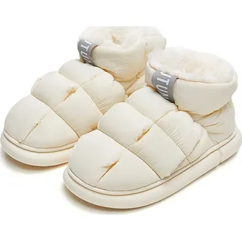 Dámská zimní obuv Dámské prošívané sněhule Barva: Bílá, Velikost: 42-43