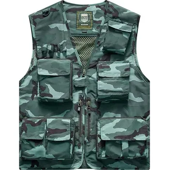 Pánská softshellová bunda Pánská vesta DIMU252 Barva: Zelená, Velikost: XL