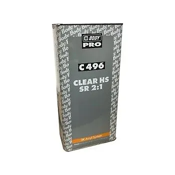 HB BODY C496 Clear HS SR 2:1, 5L
