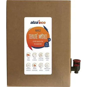 Péče o ruce AlzaEco Tekuté mýdlo Mango 5 l