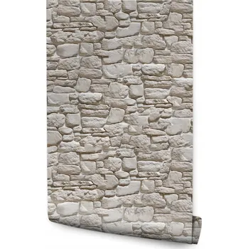 Fototapeta Tapeta SAMOLEPICÍ KAMENNÁ zeď Cihlová zeď 3D