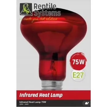 Teraristika Reptile Systems INFRARED - Infračervená Žárovka pro Terária Moon 75W