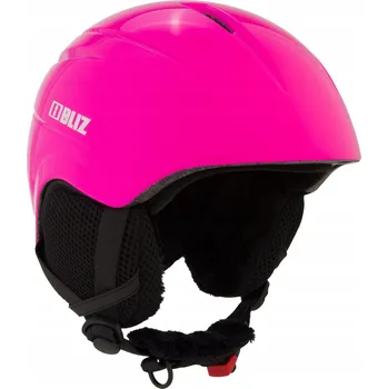 Dětská lyžařská helma Bliz Rocket lesklá pink 53-56 cm (S)