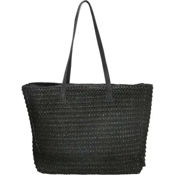 Plážová taška Černá plážová taška s dlouhými rukojeťmi "Cruise"