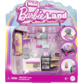 Panenka Barbie mini Barbieland herní set - pekařství JCR31