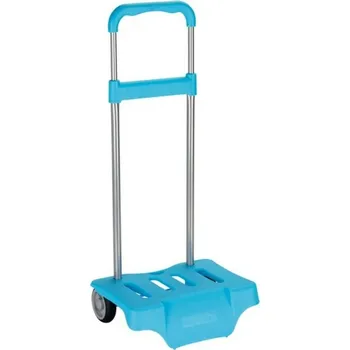 Vozík na zavazadla Safta Světle modrá (30 x 23 x 85 cm) (30 x 23 x 55 cm)