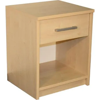 Noční stolek Lermo Jednozásuvkový noční stolek 1 Dekor: dub saint tropez