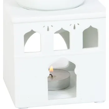 Aroma lampa Aromalampa Mosque - elegantní keramická mešita s průsvitným efektem