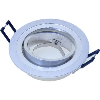 Stropní zapuštěné svítidlo ProVero 50 W patice GU10 stříbrné