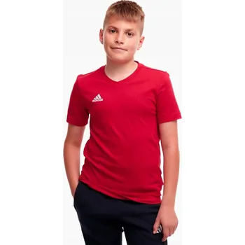 Chlapecké tričko Tričko Adidas Entrada 22 Tee HC0447 červené 140