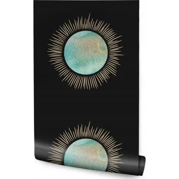 Fototapeta Tapeta do ložnice Akvarelová ABSTRAKTNÍ Slunce