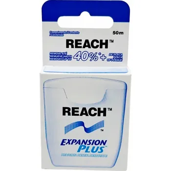 Zubní nit J&J REACH FLOSS DENTÁLNÍ NIT VOSKOVANÁ 50 m