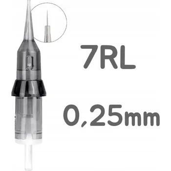 Tetování CARTRIDGE 7RL 0,25MM PERMANENTNÍ MAKEUP N19
