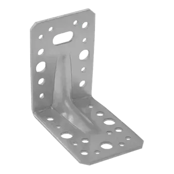 Úhloměr KPL11 - úhelník s prolisem 90x90x65x2,0 mm (Úhelník spojovací montážní kovový )