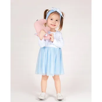 Dívčí šaty Dětské midi šaty Nicol bavlna velikost 104