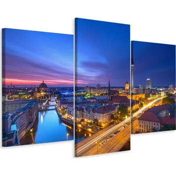 Obraz Obraz ze 3 dílů BERLÍN Pohled na katedrálu 3D 60x40