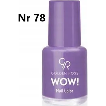Lak na nehty Golden Rose WOW Nail Color Lak na nehty odstín 78