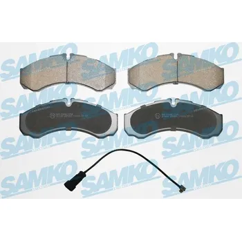 Brzdová destička Sada brzdových destiček, kotoučová brzda SAMKO 5SP955A