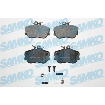 Brzdová destička Sada brzdových destiček, kotoučová brzda SAMKO 5SP492A
