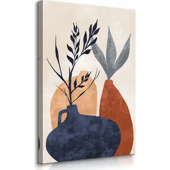 Obraz VELKÝ OBRAZ DO OBÝVÁKU ABSTRAKCE BOHO STYL ZÁTIŠÍ 60x90