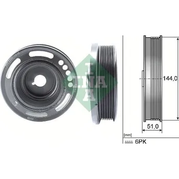 Řemenice, klikový hřídel Schaeffler INA 544 0168 10
