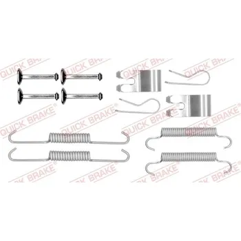 Brzdová čelist Sada příslušenství, parkovací brzdové čelisti QUICK BRAKE 105-0013