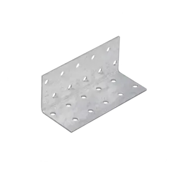 Tesařské kování KM14 - úhelník montážní 40x40x100x2,0 mm (Úhelník spojovací montážní kovový )