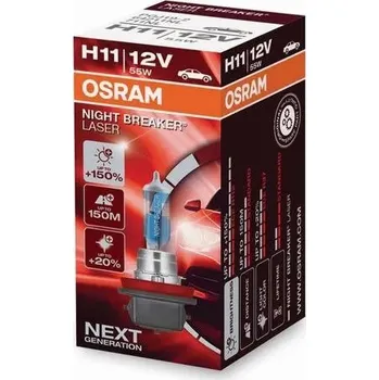 Žárovka H11 12V 55W PGJ19-2 NIGHT BREAKER LASER +150% OSRAM OSRAM OR 64211NL