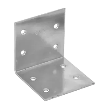 Tesařské kování KSO 3 - úhelník široký (zinc coated) 60x60x60x2,0 mm (úhelníček spojovací montážní stavební)