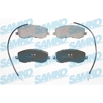 Brzdová destička Sada brzdových destiček, kotoučová brzda SAMKO 5SP1557