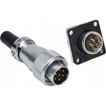 Příslušenství k vrtačce PRŮMYSLOVÝ KONEKTOR LETECKÝ CNC 16MM 7PIN GX16