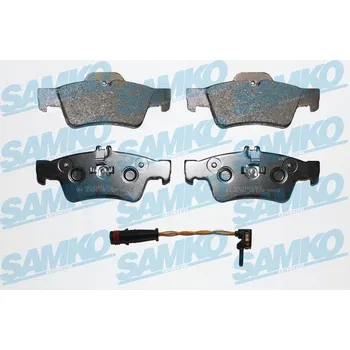 Brzdová destička Sada brzdových destiček, kotoučová brzda SAMKO 5SP1232A