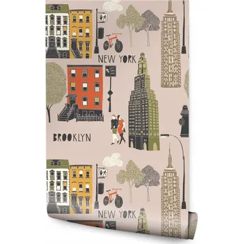 Fototapeta Tapeta pro mládež Architektura New Yorku Brooklyn