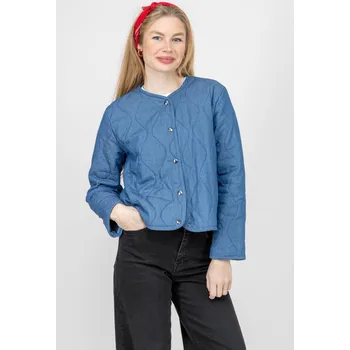 Dámská parka Hailys dámský jeans bomber Jenny modrý Velikost: XL