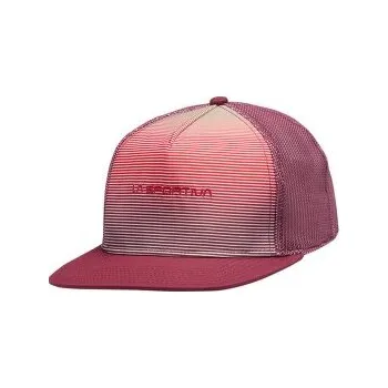 Čepice La Sportiva Fade Trucker Redwood/Mountain Red červená L