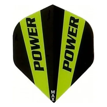 Příslušenství pro šipky Cinkili Letky POWER MAX standard black/green