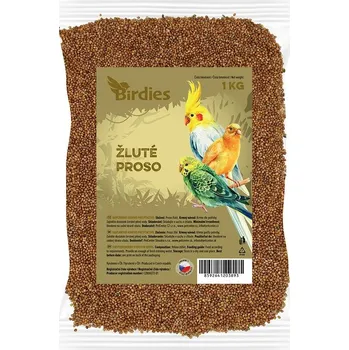 Krmivo pro ptáka Birdies proso žluté 1kg
