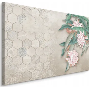 Obraz Nástěnný obraz KVĚTINY Mozaika Abstrakce 40x30